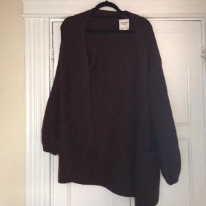 A+F oversized cardigan